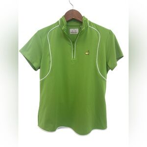 Masters EP Pro Tour Tech 1/4 Zip Short Sleeve Golf Polo women’s size Medium